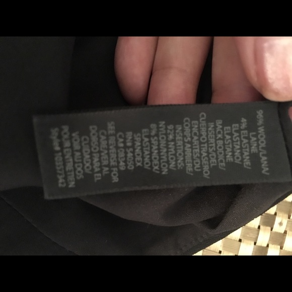 Rachel Roy black peplum strapless dress - Picture 5 of 5